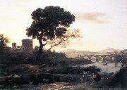 Landscape with Shepherds   The Pont Molle fgh Claude Lorrain